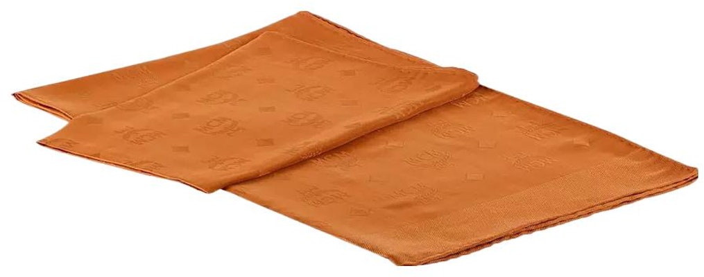 (Women) MCM Monogram Pattern Scarf for Women in Brown MEFDAMM08CO001 Lookbook (Women) MCM Monogram Pattern Scarf for Women in Brown MEFDAMM08CO001