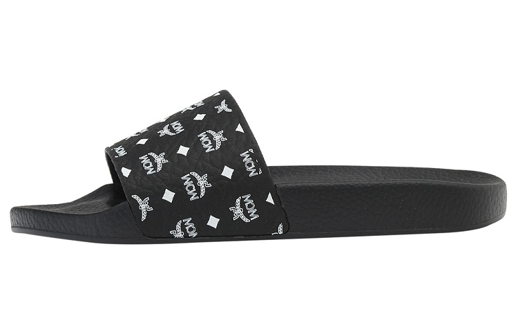 (Women) MCM Monogram Rubber Slide 'Black' MESCSMM24BK