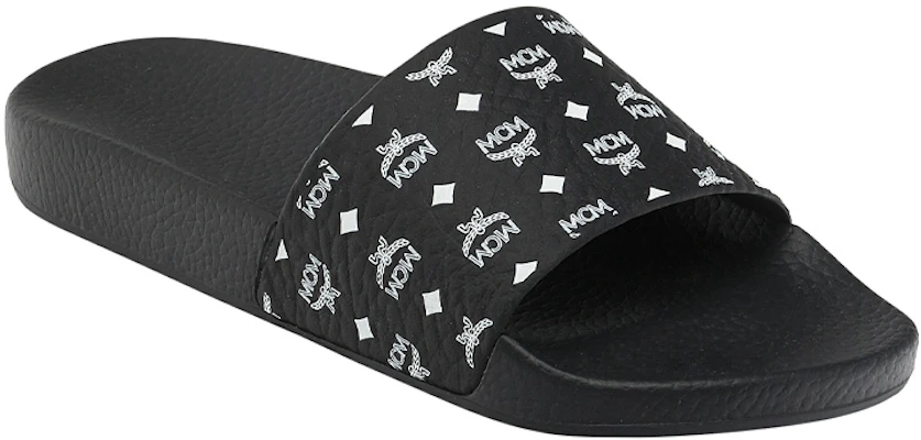 (W) Claquettes en Caoutchouc Monogram MCM ''Noir''. MESCSMM24BK Lookbook (W) Claquettes en Caoutchouc Monogram MCM ''Noir''. MESCSMM24BK