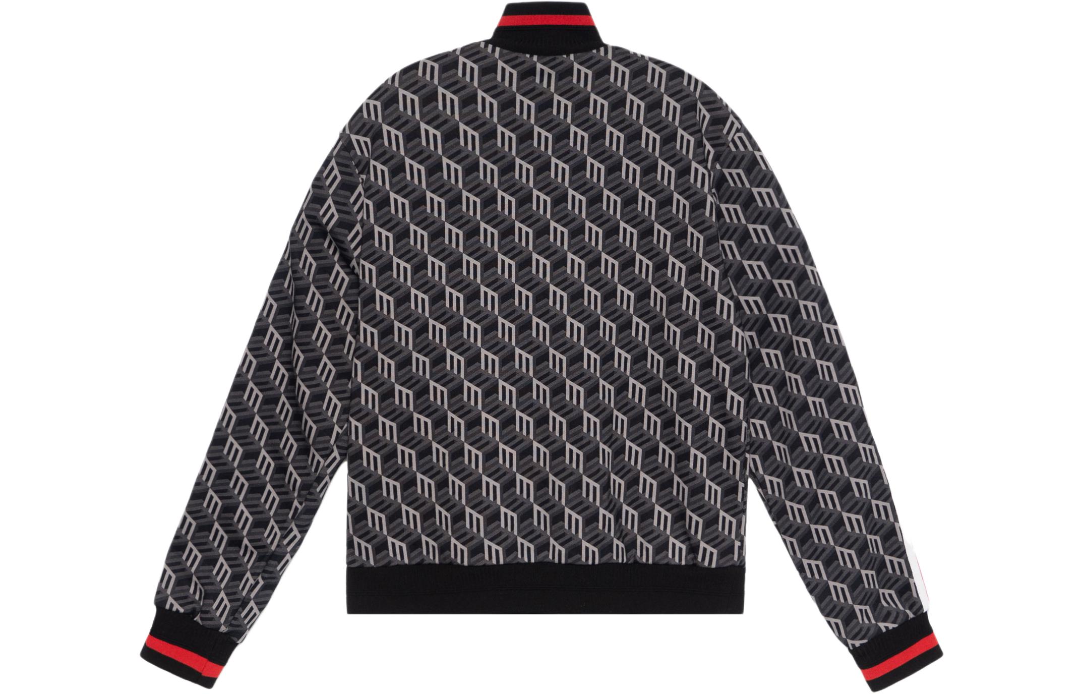 Lookbook (Women) MCM Monogram Zip-Up Stand Collar Jacket for Women - Black. MFJCSCK06BK00L