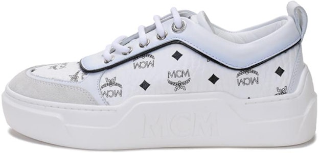 (W) MCM 平台低帮 "白皮革" 运动鞋 MESAAMM19WT Buy (W) MCM 平台低帮 "白皮革" 运动鞋 MESAAMM19WT