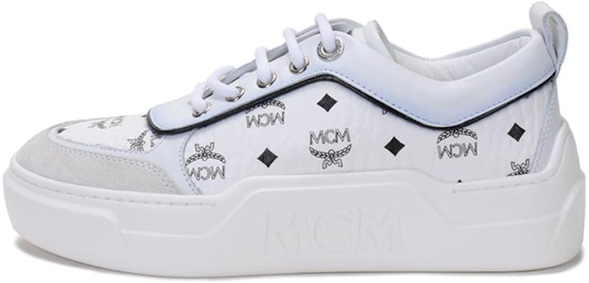 (W) MCM 平台低帮 "白皮革" 运动鞋 MESAAMM19WT Buy (W) MCM 平台低帮 "白皮革" 运动鞋 MESAAMM19WT