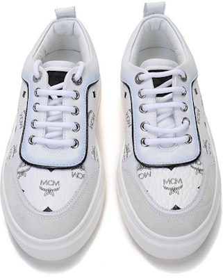 (W) MCM Platform Low Top 'Kulit Putih' MESAAMM19WT Shop (W) MCM Platform Low Top 'Kulit Putih' MESAAMM19WT