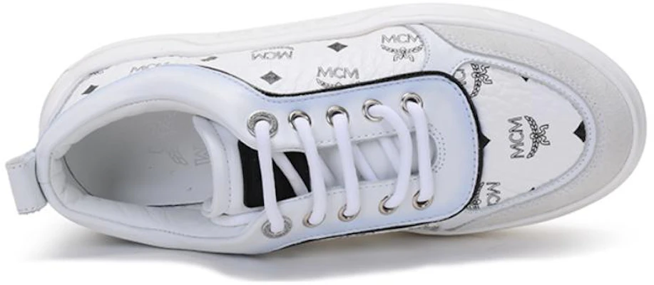 (W) MCM Platform Low Top ''Weißes Leder'' MESAAMM19WT Purchase (W) MCM Platform Low Top ''Weißes Leder'' MESAAMM19WT