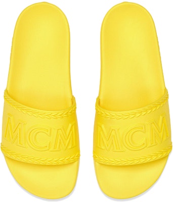 (W) MCM Sandal Karet Embos Fashion 'Kuning' MESCAMM04YA Lookbook (W) MCM Sandal Karet Embos Fashion 'Kuning' MESCAMM04YA