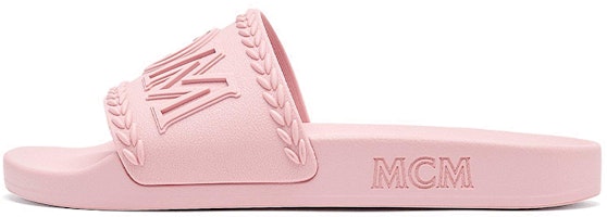 (Women) MCM Rubber Slide 'Big Logo Pink' MESBSMM15QH036 (Women) MCM Rubber Slide 'Big Logo Pink' MESBSMM15QH036