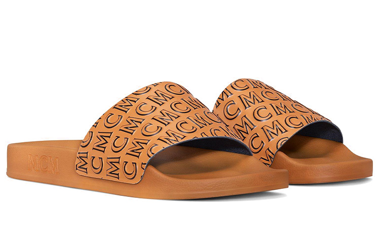 Lookbook (W) MCM Sandal Karet 'Monogram Kuning' MESAAMM16CO037