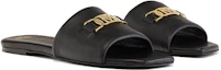 Order (Women) MCM Slide 'Black Sheepskin Comfort Elegance' MESDALD05BK036
