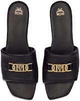 Lookbook (W) MCM Sandalia 'Negro Piel de Oveja Comodidad Elegante' MESDALD05BK036