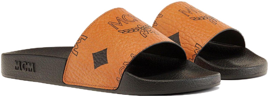 (Women) MCM Slide 'Brown Leather' MESDAMM01CO036 Order (Women) MCM Slide 'Brown Leather' MESDAMM01CO036