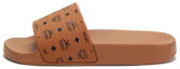 Buy MCM PU 一字型 時尚涼拖 女款 干邑色