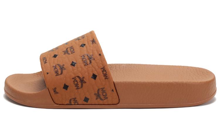 (Women) MCM Slide 'Cognac' MES8AMM60CO