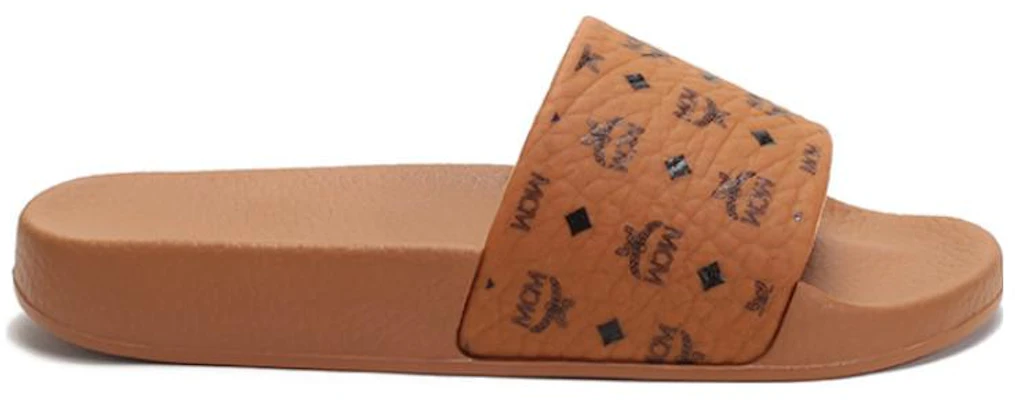 MCM PU 一字型 時尚涼拖 女款 干邑色 Order MCM PU 一字型 時尚涼拖 女款 干邑色