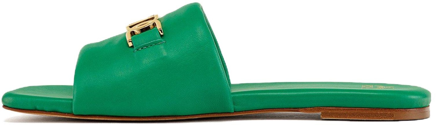 (Women) MCM Slide 'Green Sheepskin Elegant Comfort' MESDALD05J8036 Buy (Women) MCM Slide 'Green Sheepskin Elegant Comfort' MESDALD05J8036