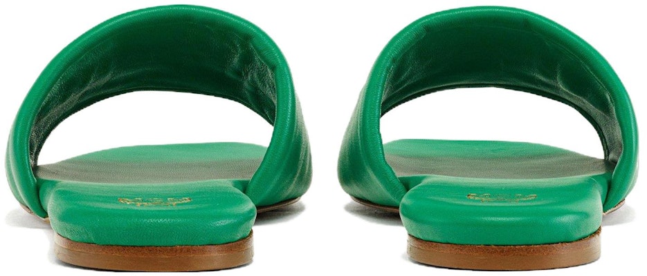 (Women) MCM Slide 'Green Sheepskin Elegant Comfort' MESDALD05J8036 Shop (Women) MCM Slide 'Green Sheepskin Elegant Comfort' MESDALD05J8036
