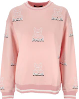 Order (W) MCM SS22 粉色卡通Logo印花圓領長袖上衣. MFACSSX02QV