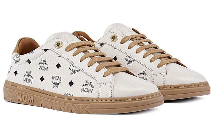 Lookbook (W) MCM Terrain Visetos Low ''Colorblock Beige'' Sneakers MESCSMM05I6