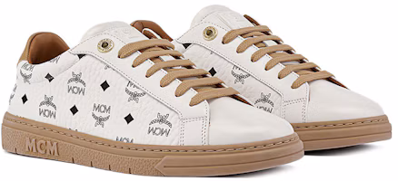 Lookbook (W) MCM Terrain Visetos Low 'Colorblock Beige' Zapatillas Beige Multicolor MESCSMM05I6