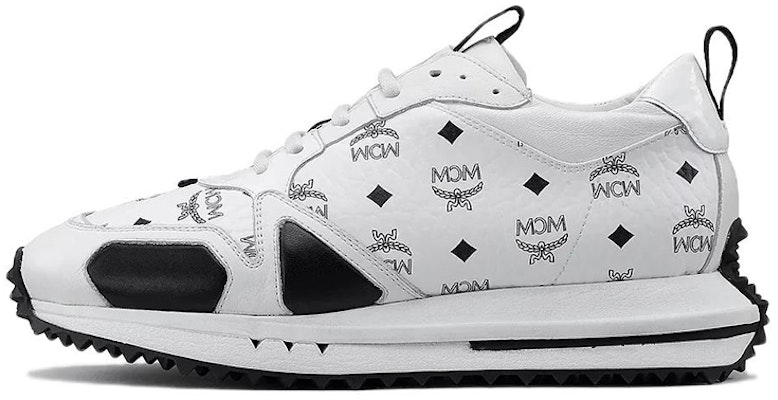 (W) MCM Visetos 76 Hitam dan Putih 'Mach Runner' MESASMM43WT Buy (W) MCM Visetos 76 Hitam dan Putih 'Mach Runner' MESASMM43WT