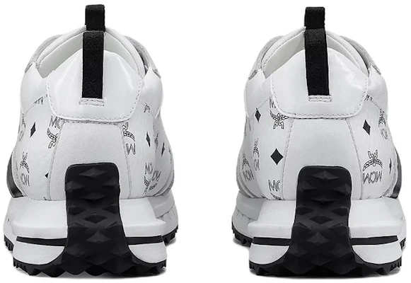 (W) MCM Visetos 76 Nero e Bianco ''Mach Runner'' Sneakers MESASMM43WT Purchase (W) MCM Visetos 76 Nero e Bianco ''Mach Runner'' Sneakers MESASMM43WT