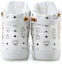 Shop (W) MCM ヴィセトス ハイカットスニーカー (ホワイトレザー) MES-7AMM01-WT0