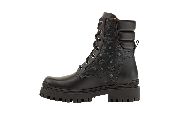 (Women) MCM Visetos Leather Weave 'Black' MESDAMM08BK