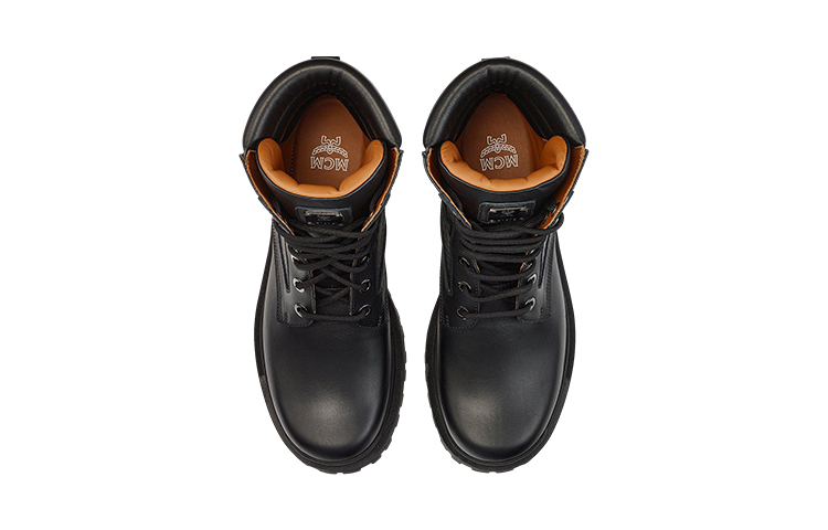 (W) MCM Visetos Leather Weave 'Black' 圖 3