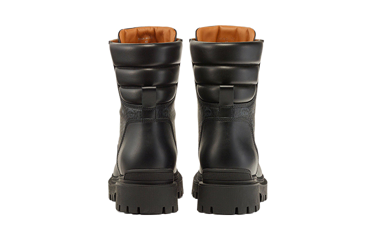 (W) MCM Visetos Leather Weave 'Black' 圖 4