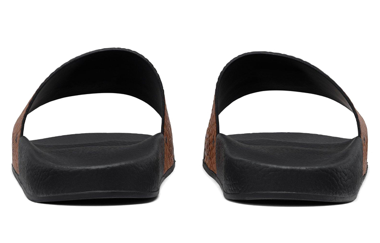 Purchase (Women) MCM Visetos Rubber Slide 'Black Brown' MESCSMM25CO