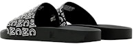 Shop (W) Selipar Getah MCM Visetos 'Logo Hitam' MESAAMM16BK037