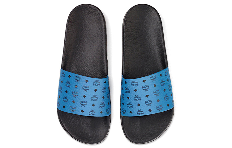 Shop (W) MCM Visetos Sandal 'Biru' MES8AMM60H9036
