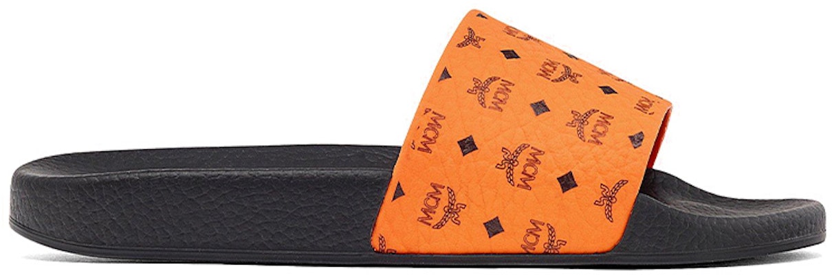 (Women) MCM Visetos Slide 'Orange' MES8AMM60O9036 Order (Women) MCM Visetos Slide 'Orange' MES8AMM60O9036