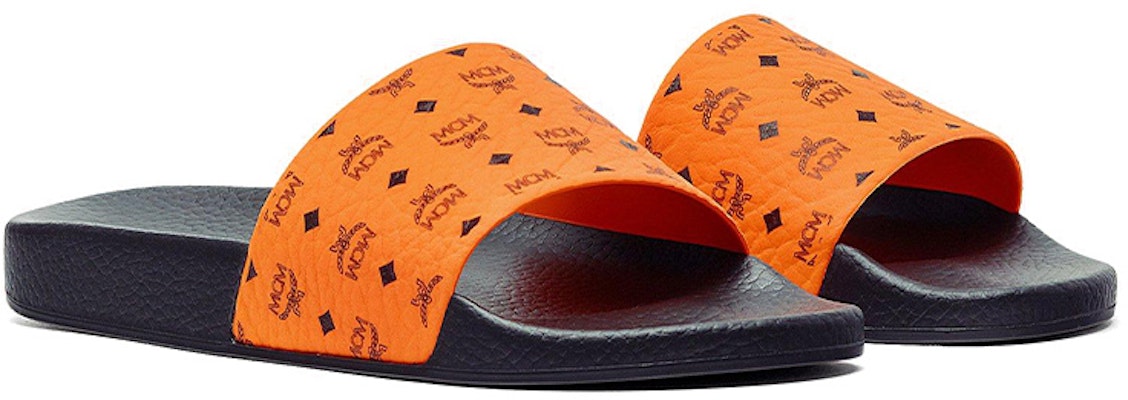 (Women) MCM Visetos Slide 'Orange' MES8AMM60O9036 Lookbook (Women) MCM Visetos Slide 'Orange' MES8AMM60O9036