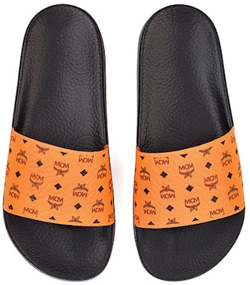 (Women) MCM Visetos Slide 'Orange' MES8AMM60O9036 Shop (Women) MCM Visetos Slide 'Orange' MES8AMM60O9036