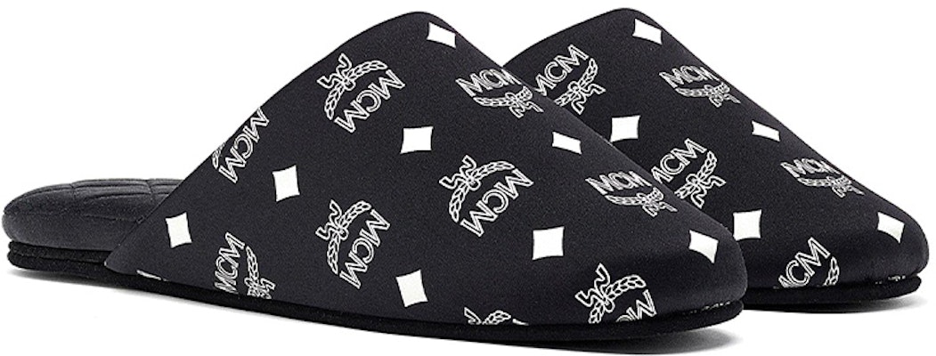 (Women) MCM Visetos Slipper 'Black' MEXBSMM14BK0ML Lookbook (Women) MCM Visetos Slipper 'Black' MEXBSMM14BK0ML