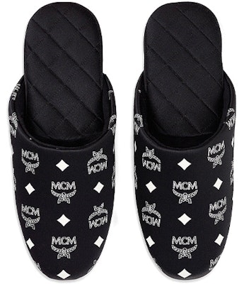 (Women) MCM Visetos Slipper 'Black' MEXBSMM14BK0ML Shop (Women) MCM Visetos Slipper 'Black' MEXBSMM14BK0ML