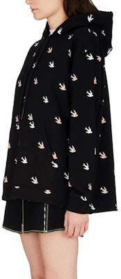 (W) McQ Alexander McQueen Hoodie Hitam Corak Swallow Colorblock 566916-RNJ57-1000 Shop (W) McQ Alexander McQueen Hoodie Hitam Corak Swallow Colorblock 566916-RNJ57-1000