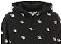 Sizing (W) McQ Alexander McQueen Hoodie Hitam Corak Swallow Colorblock 566916-RNJ57-1000