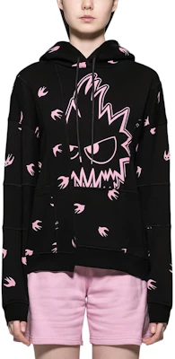 (W) McQ Alexander McQueen 黑色連帽衫 全版動物印花設計 500066-RMJ83-1072 Buy (W) McQ Alexander McQueen 黑色連帽衫 全版動物印花設計 500066-RMJ83-1072