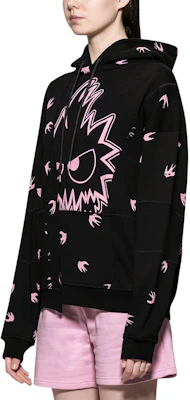 (W) McQ Alexander McQueen 黑色連帽衫 全版動物印花設計 500066-RMJ83-1072 Shop (W) McQ Alexander McQueen 黑色連帽衫 全版動物印花設計 500066-RMJ83-1072