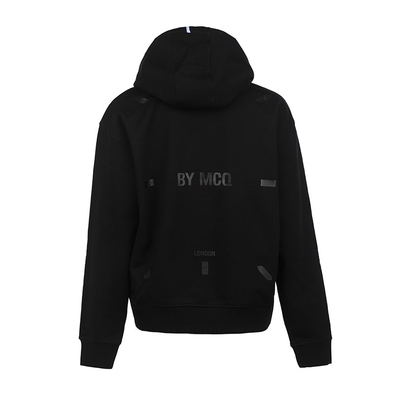 Lookbook (W) McQ Alexander McQueen 黑色印花連帽衫 女款 FW22 624673-RSJ76-1000