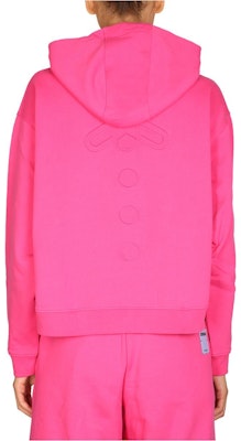 (W) McQ Alexander McQueen FW22 Hoodie Pendek Wanita Warna Merah Jambu. 677342-RTJ11-6034 Lookbook (W) McQ Alexander McQueen FW22 Hoodie Pendek Wanita Warna Merah Jambu. 677342-RTJ11-6034