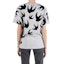 Purchase (W) McQ Alexander McQueen Baju T-Shirt Leher Bulat Cetak Swallow Kelabu 318978-RGH80-1225
