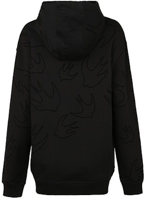 (W) McQ Alexander McQueen 純黑色連帽休閒衛衣 481637RNT41-1000 Lookbook (W) McQ Alexander McQueen 純黑色連帽休閒衛衣 481637RNT41-1000