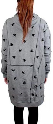 (W) McQ Alexander McQueen SS23 Hoodie Dress Kelabu Bercorak Bunga Lengan Panjang. 530938-RLH48-1244 Shop (W) McQ Alexander McQueen SS23 Hoodie Dress Kelabu Bercorak Bunga Lengan Panjang. 530938-RLH48-1244