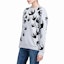 Sizing (Women) McQ Alexander McQueen Swallow Print Crewneck Sweater Light Grey 337341-RGH82-1225
