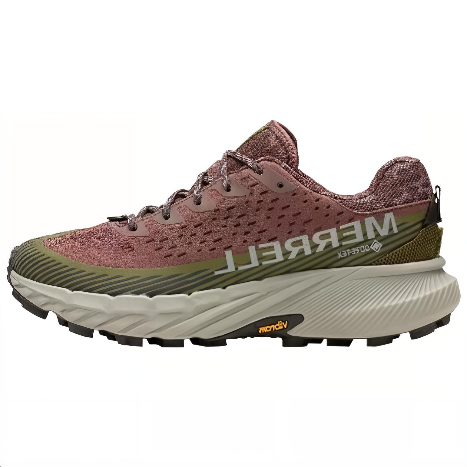 (Women) Merrell Agility Peak 5 GORE-TEX 'Marron Paloma'  J067794