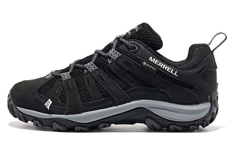 (Women) MERRELL Alverstone 2 GTX Black Outdoor Hiking Shoes - Non-slip & Durable J037032