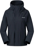 (Women) Merrell Black Logo Hooded Long-Sleeve Outdoor Jacket MC1249001-BK02 (Women) Merrell Black Logo Hooded Long-Sleeve Outdoor Jacket MC1249001-BK02