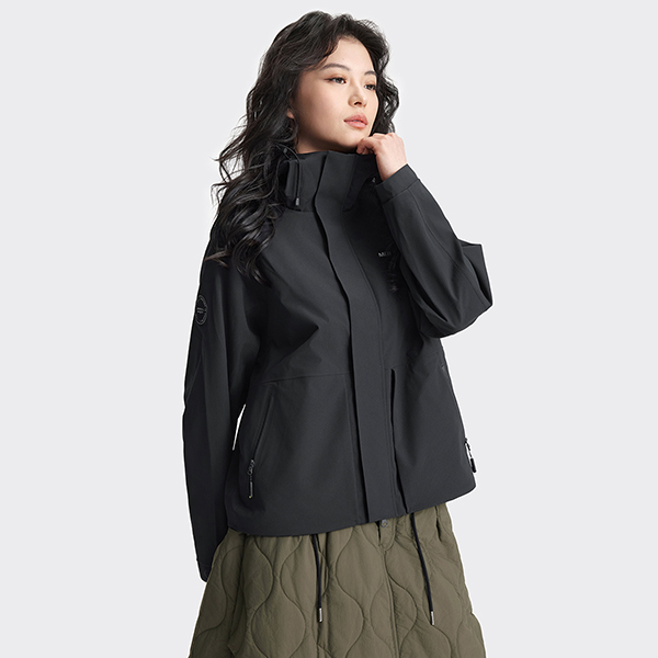 (Women) Merrell Black Logo Hooded Long-Sleeve Outdoor Jacket MC1249001-BK02 圖 4